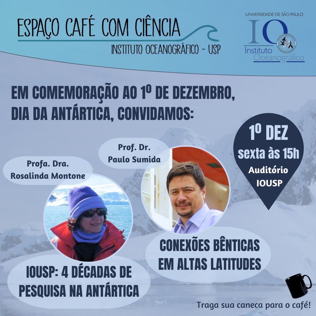 1 dez 23 palestras ECCC IOUSP Dia da Antártica
