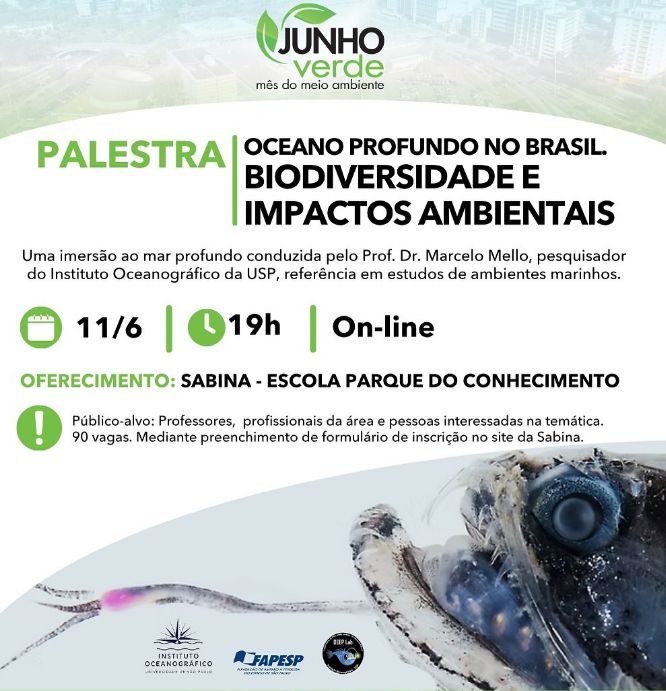 recorte palestra Mello e Sabina Escola Parque